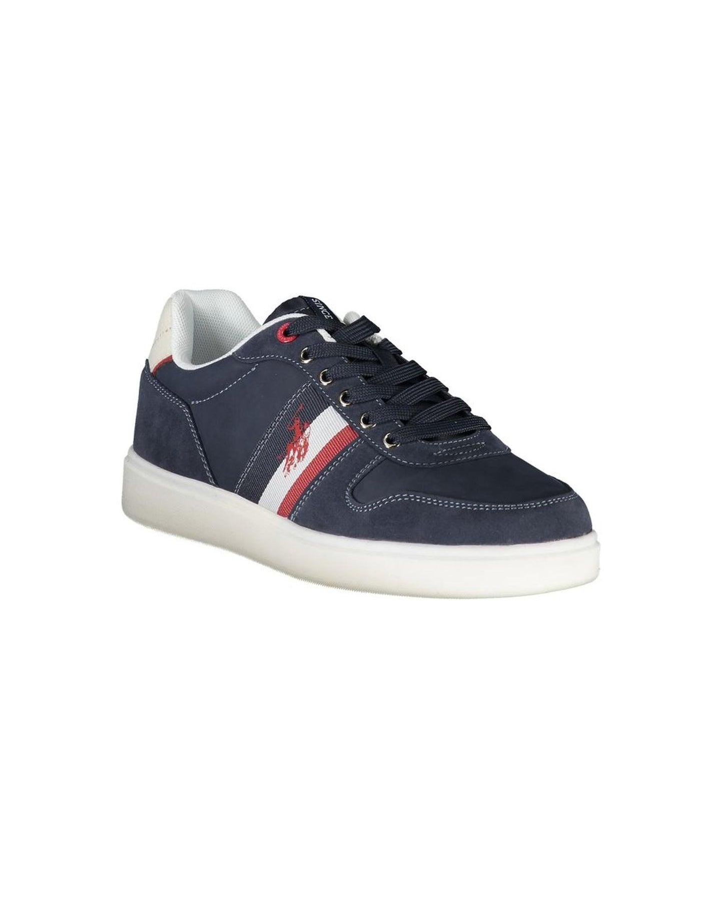 US POLO ASSN Men's Blue Polyester Sneaker - 42 EU