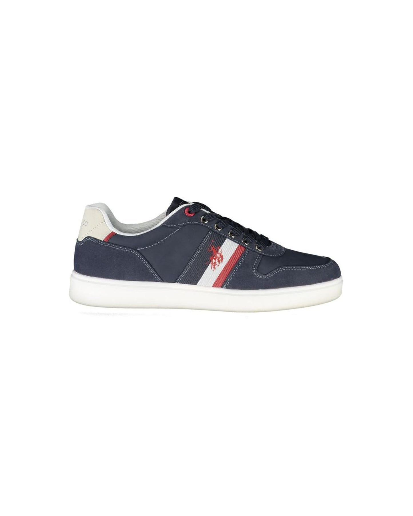 US POLO ASSN Men's Blue Polyester Sneaker - 43 EU