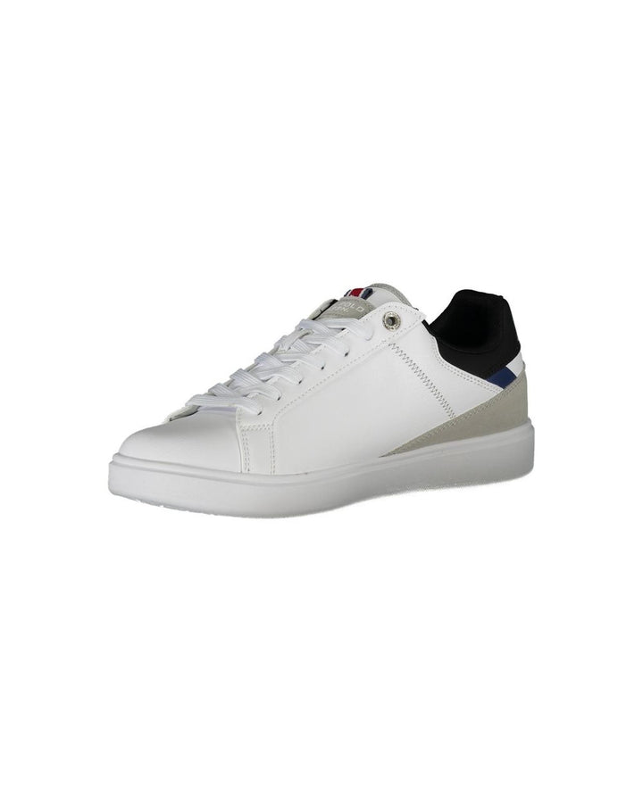 US POLO ASSN Men's White Polyester Sneaker - 42 EU