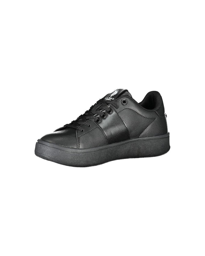 US POLO ASSN Women's Black Polyester Sneaker - 37 EU