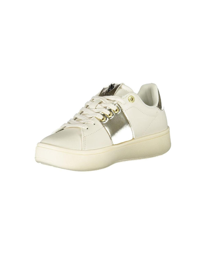 US POLO ASSN Women's Beige Polyester Sneaker - 36 EU