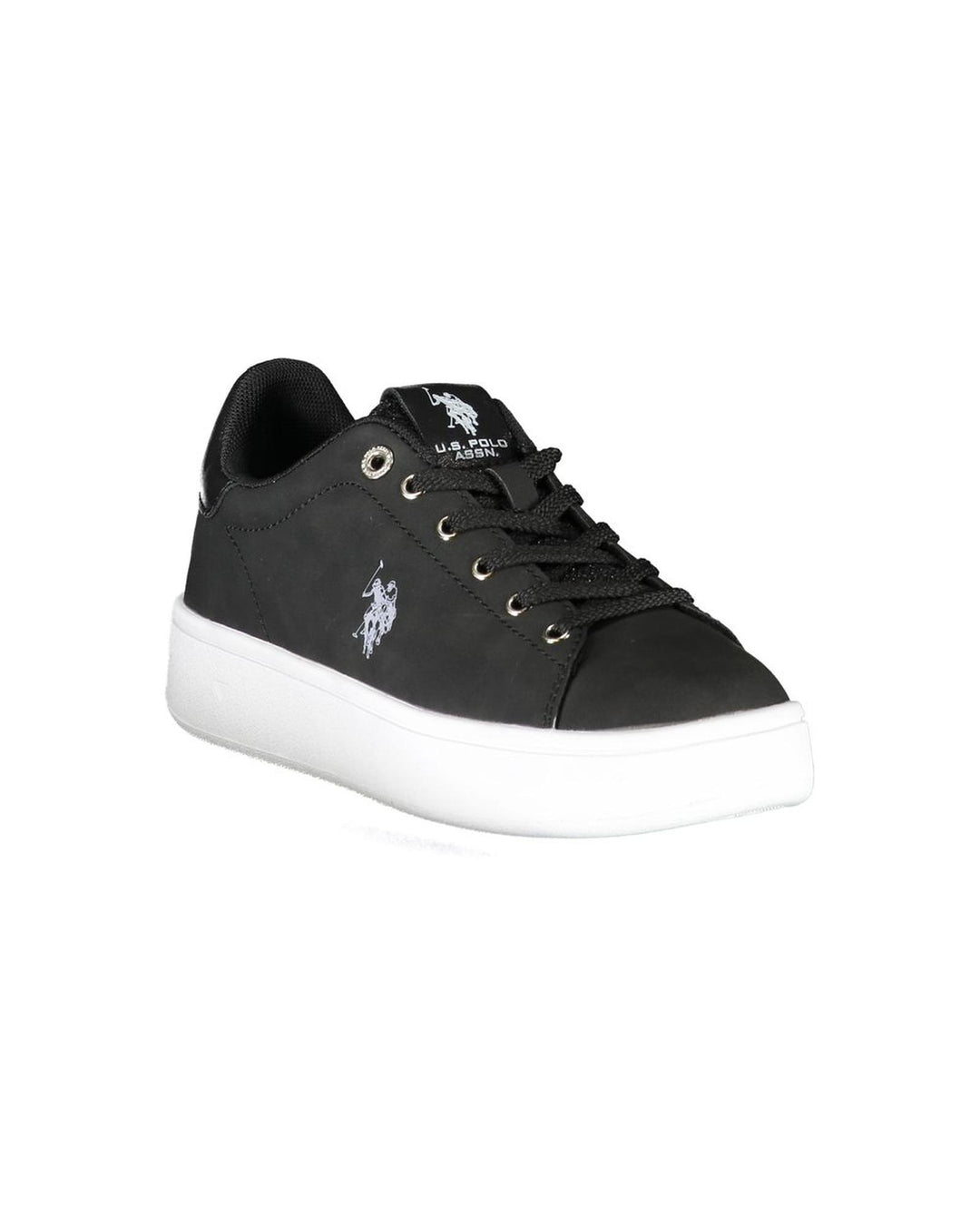 US POLO ASSN Women's Black Polyester Sneaker - 36 EU