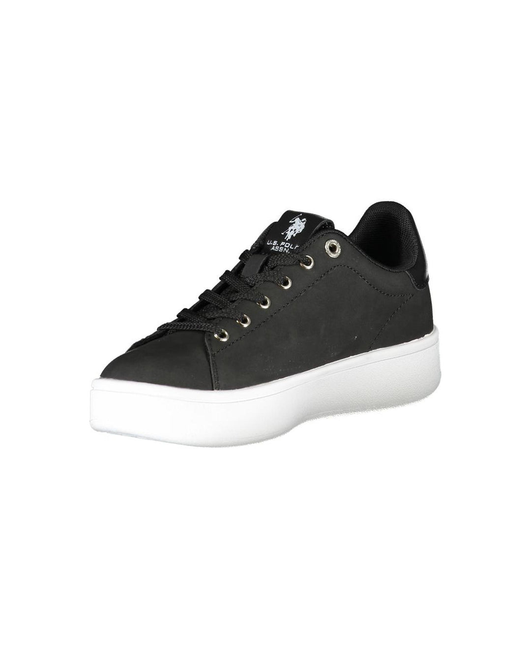 US POLO ASSN Women's Black Polyester Sneaker - 36 EU