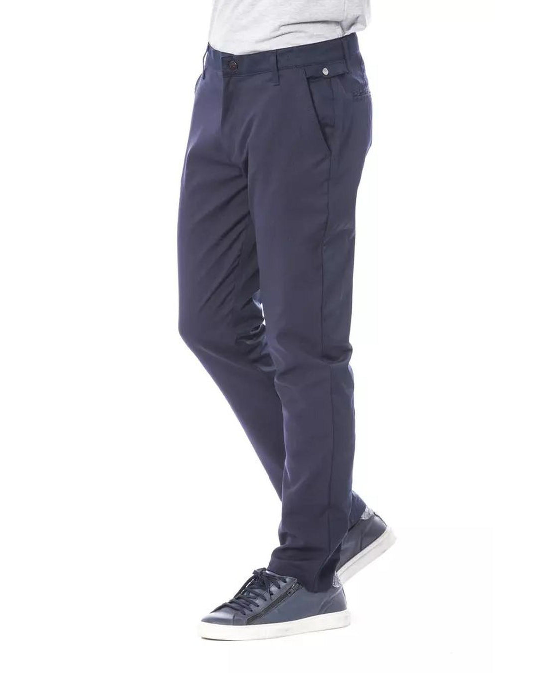 Verri Men's Blue Polyester Jeans & Pant - W32 US