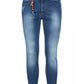 Yes Zee Men's Blue Cotton Jeans & Pant - W29 US