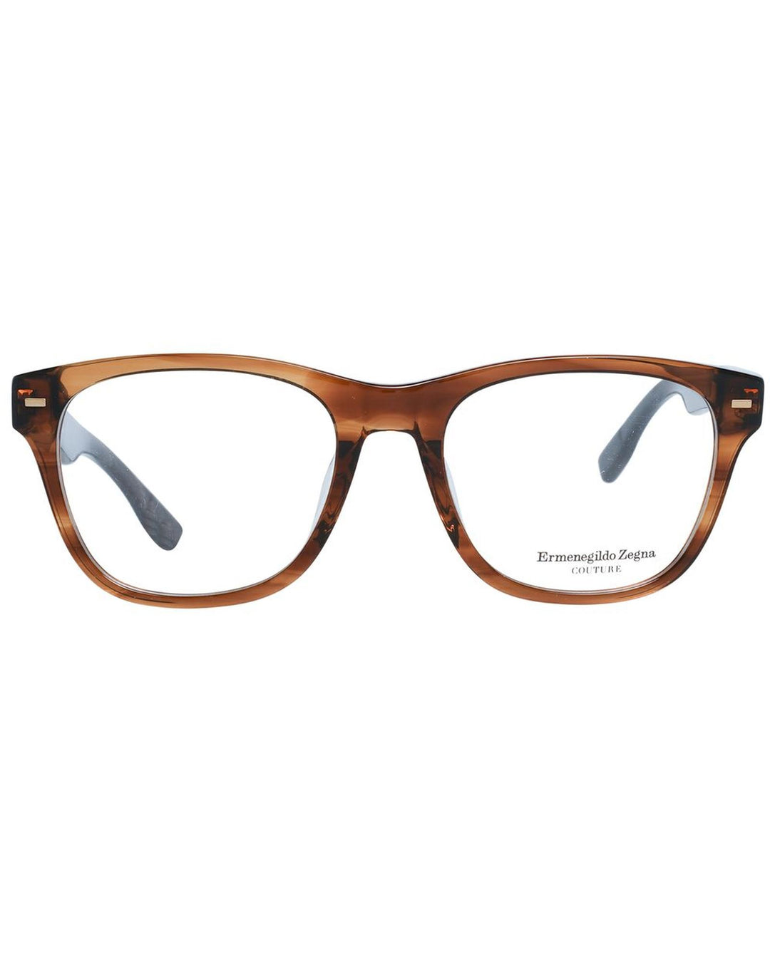 Zegna Couture Men's Brown  Optical Frames - One Size