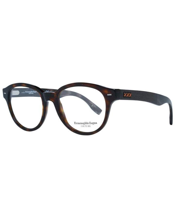 Zegna Couture Men's Brown  Optical Frames - One Size