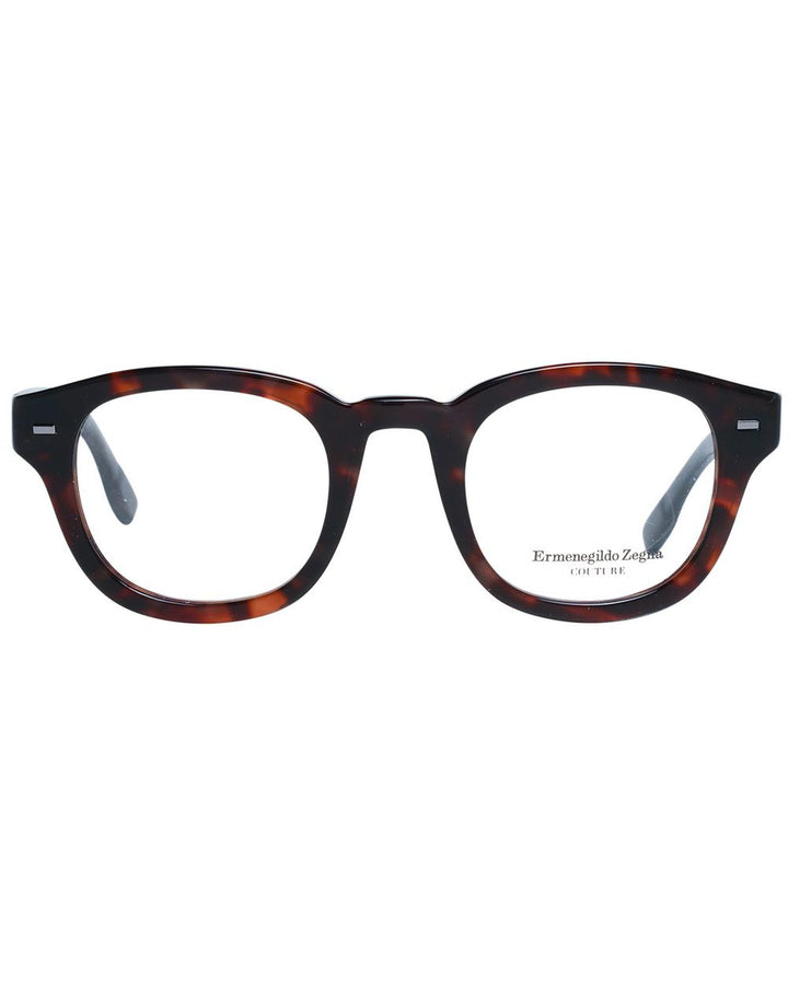 Zegna Couture Men's Brown  Optical Frames - One Size