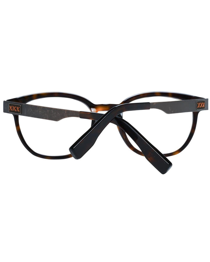 Zegna Couture Men's Brown  Optical Frames - One Size