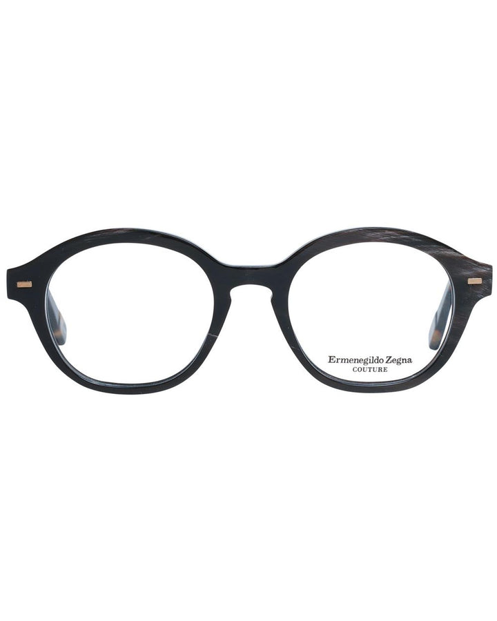 Zegna Couture Men's Brown  Optical Frames - One Size