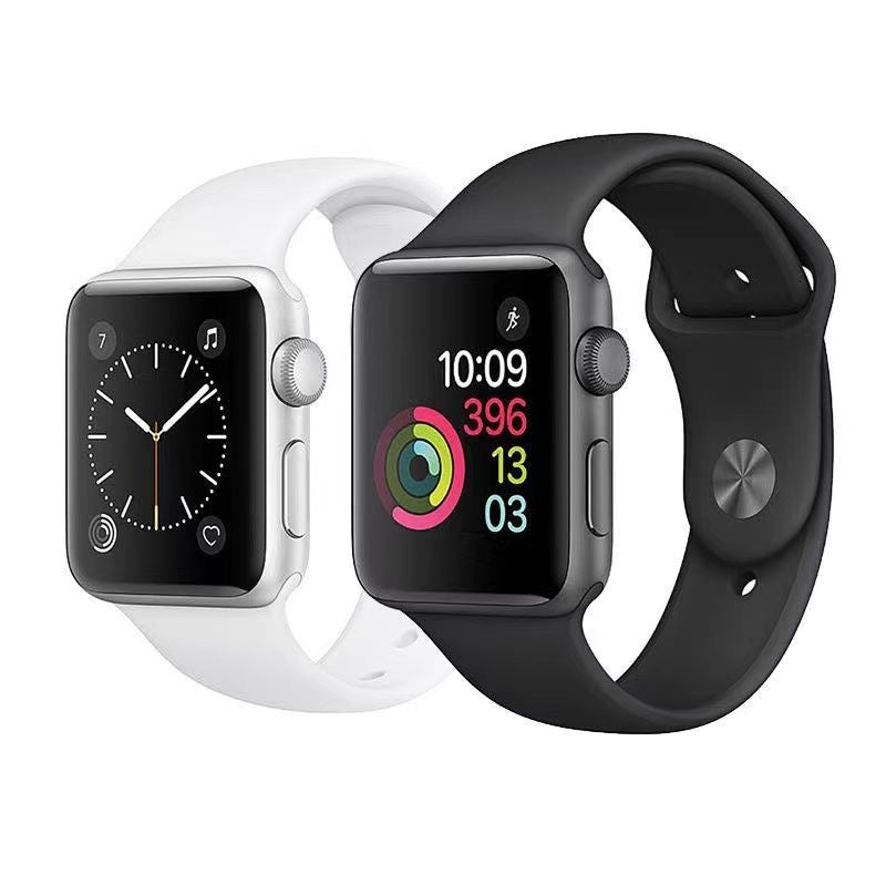 Smart Watch  44mm  Bluetooth call Screen True Multidial Blood Oxygen Game Sports Mode Pro FOR IOS and Android Black with 2 straps