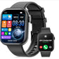 Smart Watch  44mm  Bluetooth call Screen True Multidial Blood Oxygen Game Sports Mode Pro FOR IOS and Android Black with 2 straps