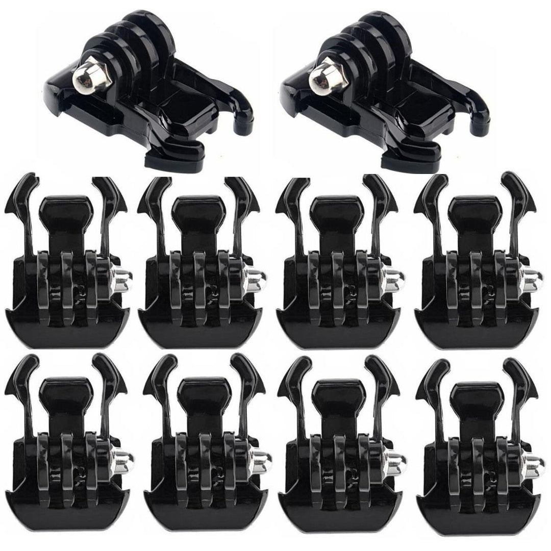 10-Piece Strap Mount For Gopro Insta360 Dji Action Cameras