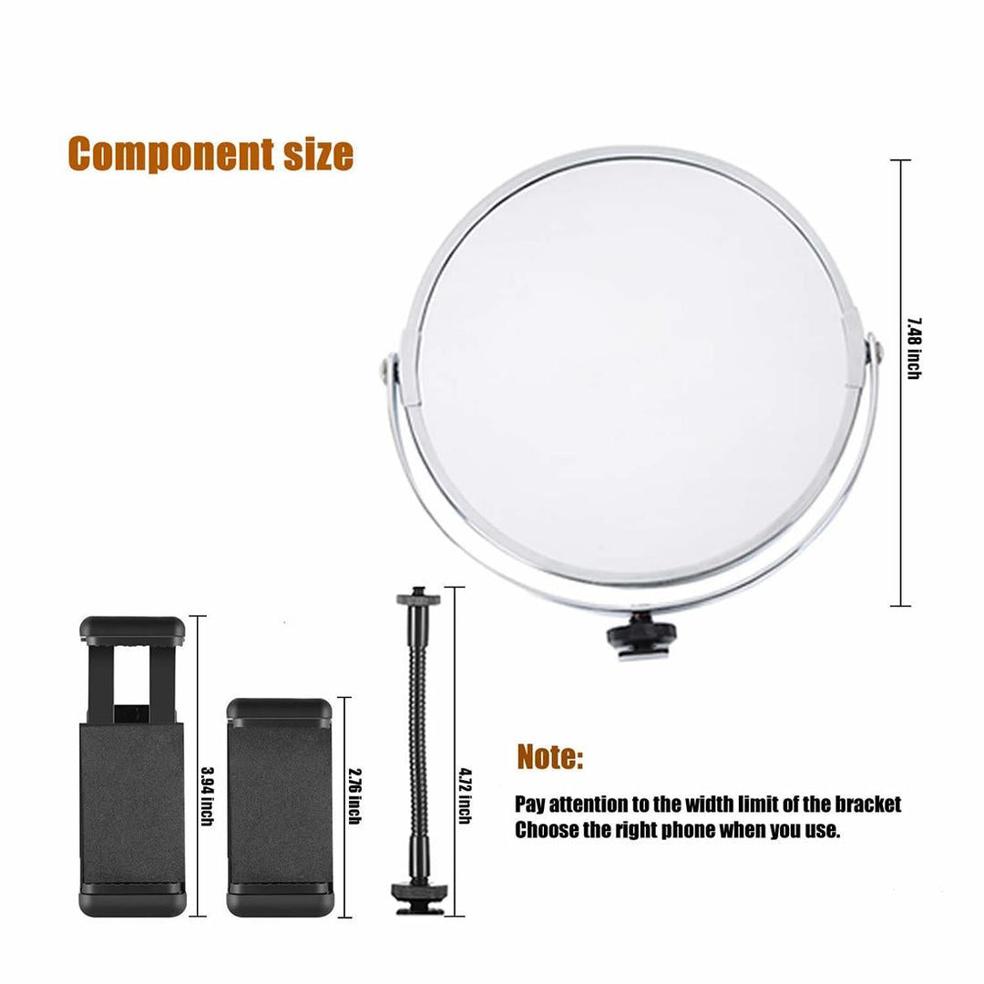 12 Two-Colour Dimmable Ring Fill Light With Tripod - 28W 100-240V