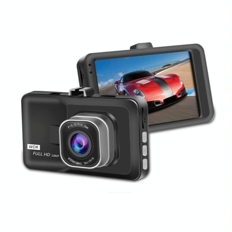 1080P Hd 3.0 Wide-Angle Driving Recorder With Reversing Image - Compact Size