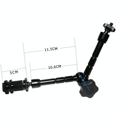 11 Articulating Magic Arm For Lcd Monitor Camera Lights - Black