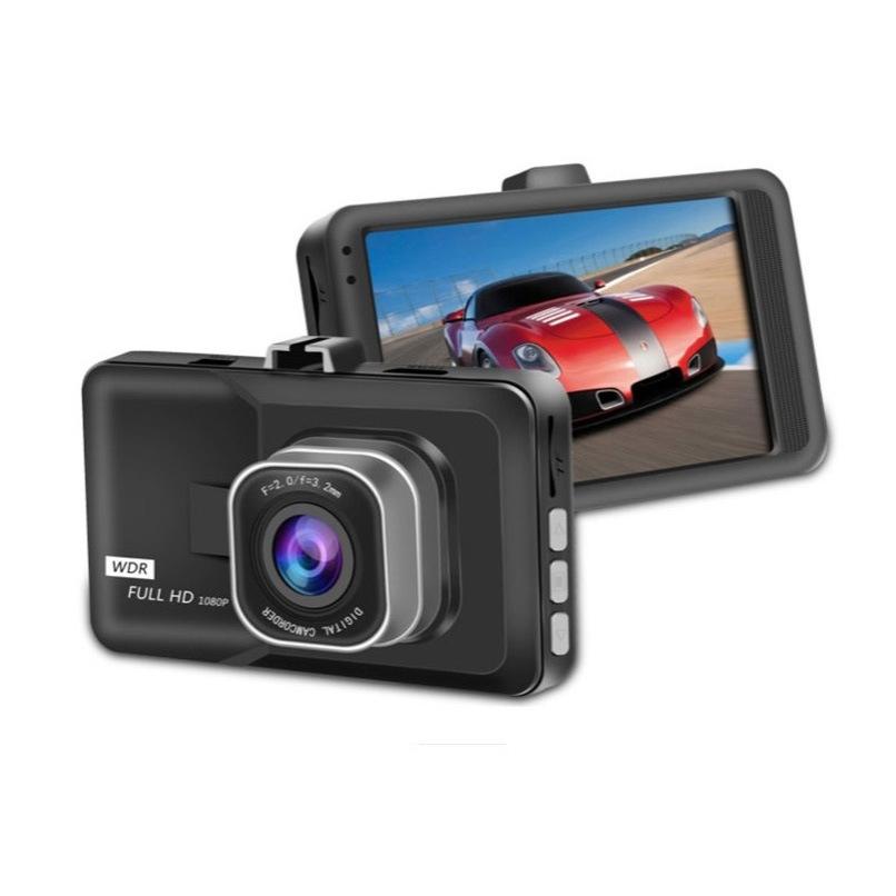 1080P Hd 3.0 Wide-Angle Driving Recorder With Reversing Image