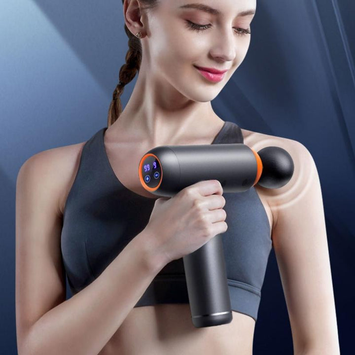 Black Storage Model Fitness Massager - Relax Muscles