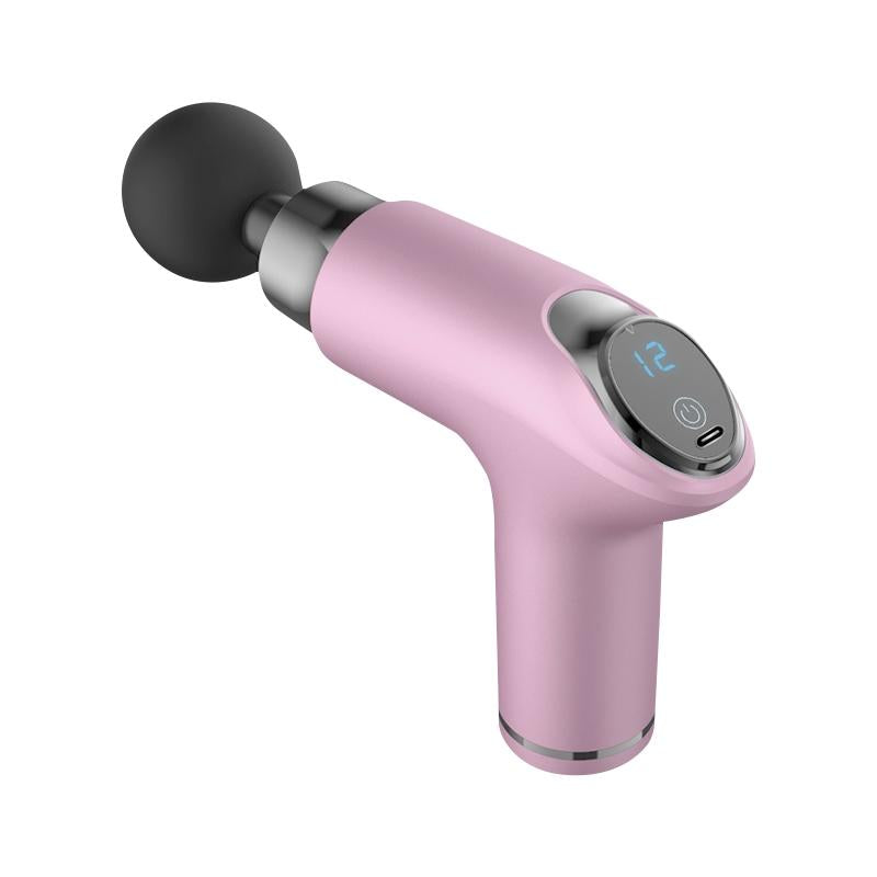 12-Speed Mini Muscle Massager - Pink