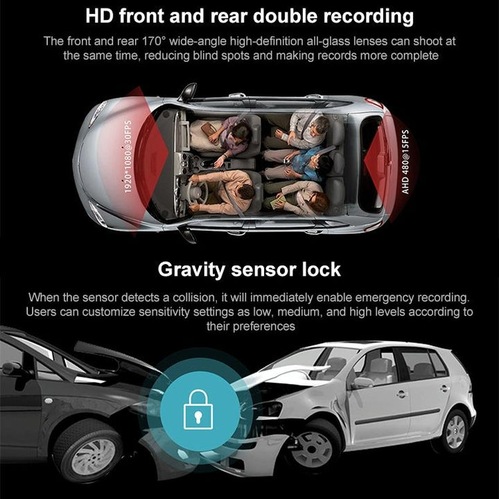 1080P 4.5 Ips Screen Car Dvr - N8 Driving Recorder