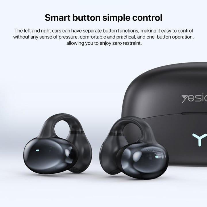 Wireless Ear Clip Earphone With Bluetooth 5.3 For Air Conduction