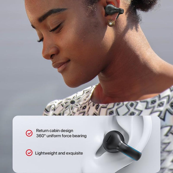 Wireless Ear Clip Earphone With Bluetooth 5.3 For Air Conduction