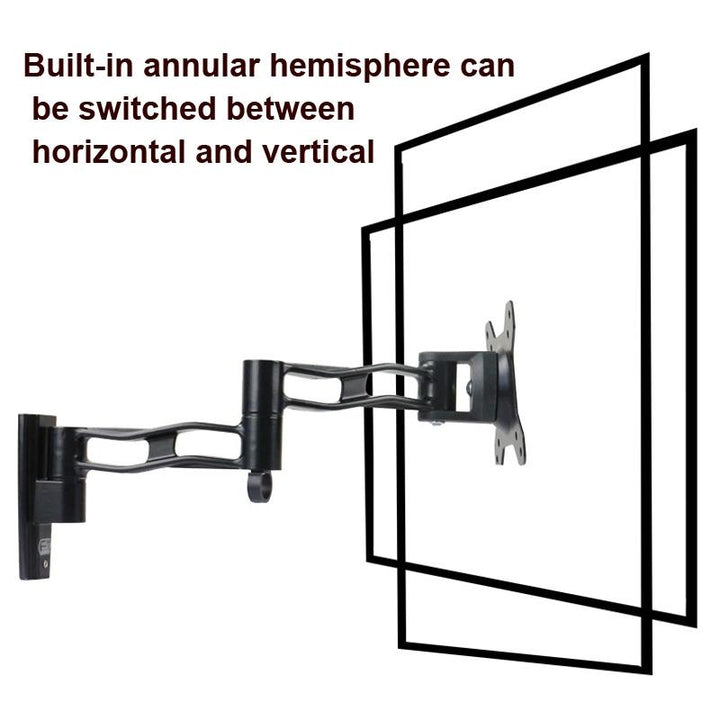 Telescopic Rotating Tv Wall Mount For Gibbon L33 Monitors