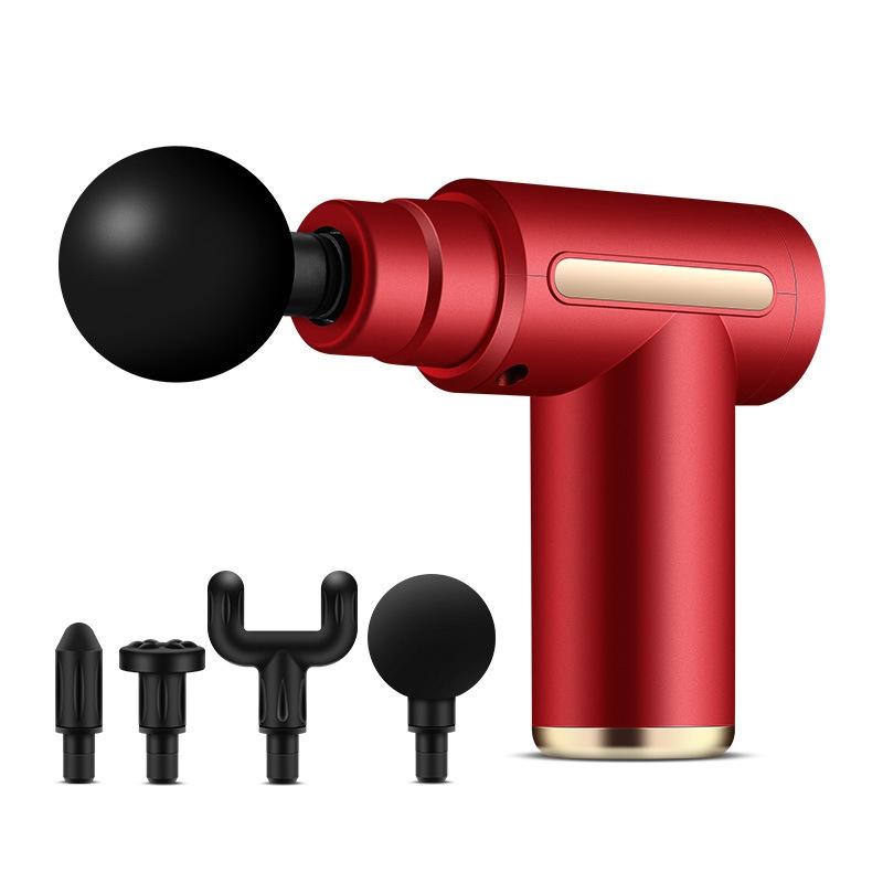 Electric Shock Muscle Massage Gun - Mini Red Fascia Pocket