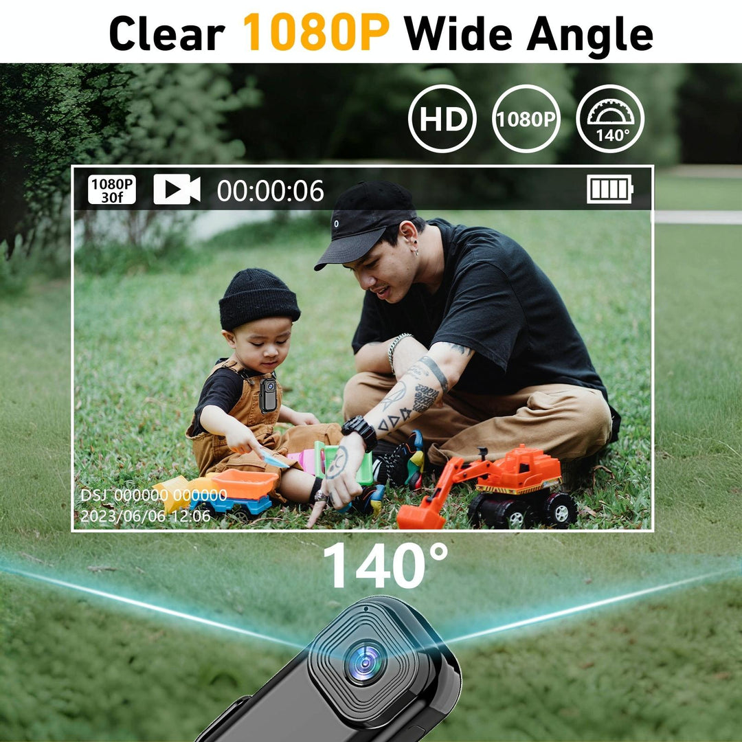 1080P Mini Action Cam For Sport Dv Video Recording 0.96 Inch Pocket Camera