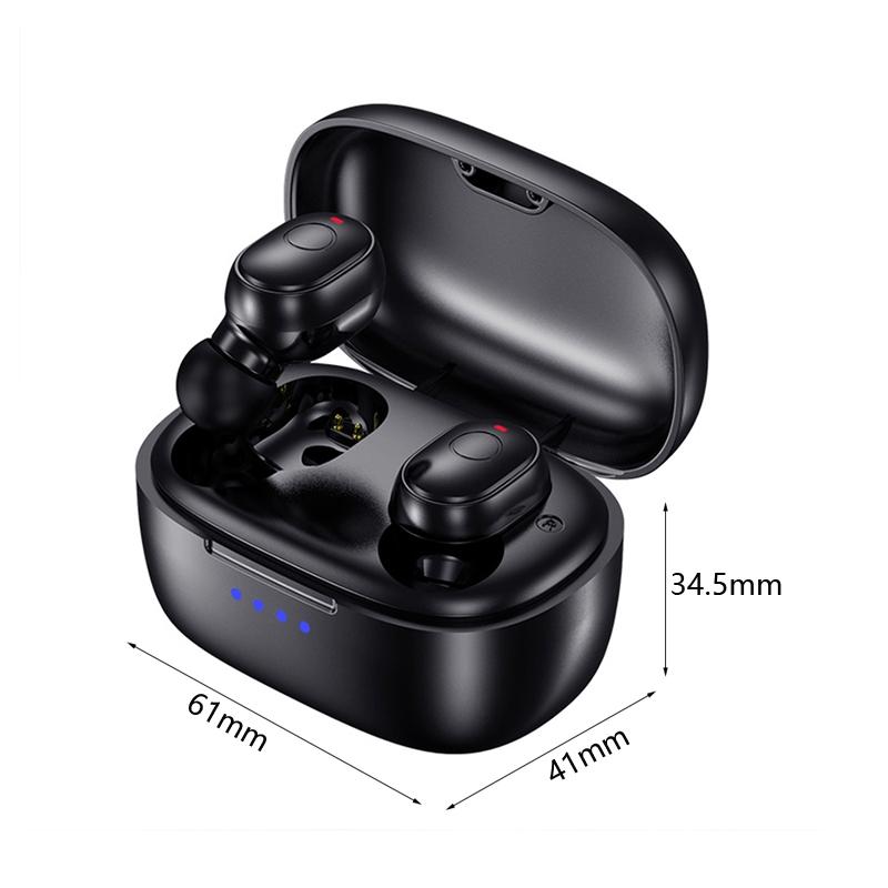 Waterproof Mini Touch-Control Bluetooth Earphones With Noise Cancelling