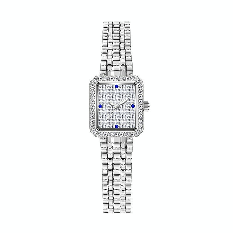 Stylish Diamond Women Alloy Watch Available - Silver