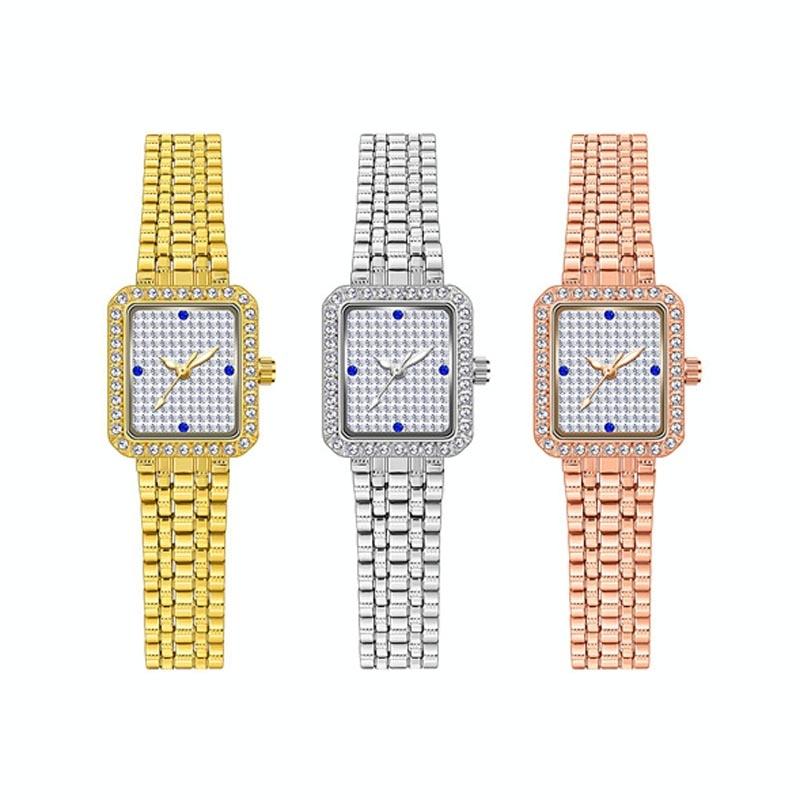 Stylish Diamond Women Alloy Watch Available - Silver