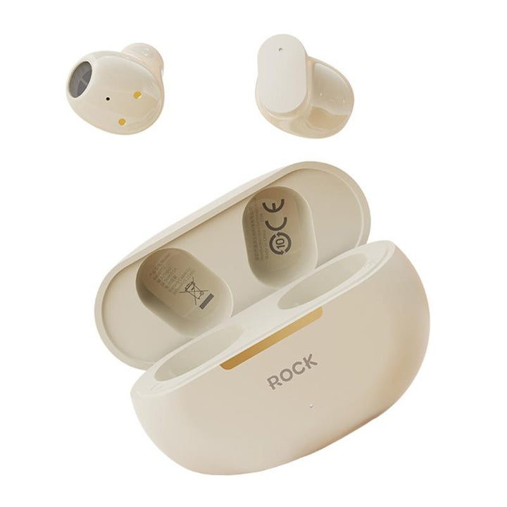 Beige Bluetooth 5.0 Tws Earphones