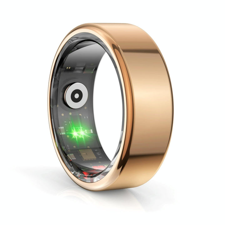 Smart Ring With Heart Rate Blood Oxygen Sleep Monitoring & Sports Modes - Size 8