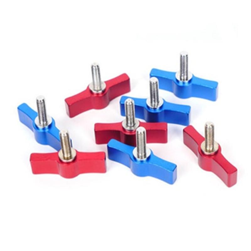 10Pcs T-Shaped Multi-Directional Screw With M6 Aluminum Alloy Handle