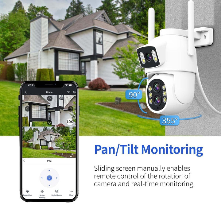 10X Optical Zoom Wifi Camera With Motion Detection