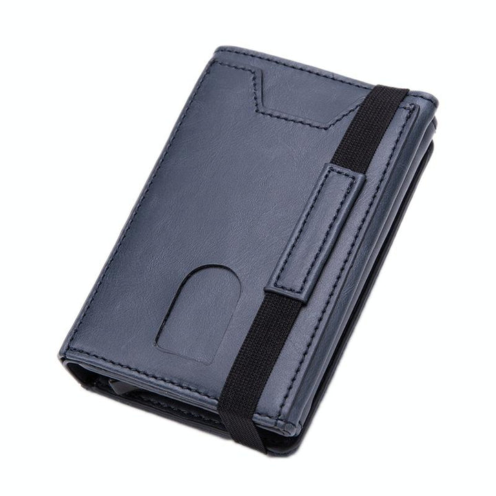 Rfid-Blocking Aluminum Card Holder - Secure & Compact