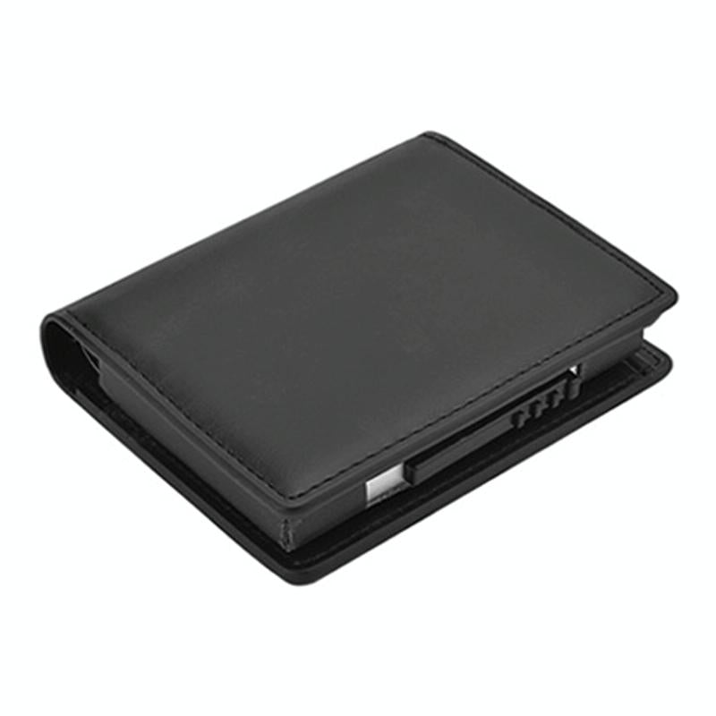 Rfid Blocking Short Wallet With Automatic Pop Up