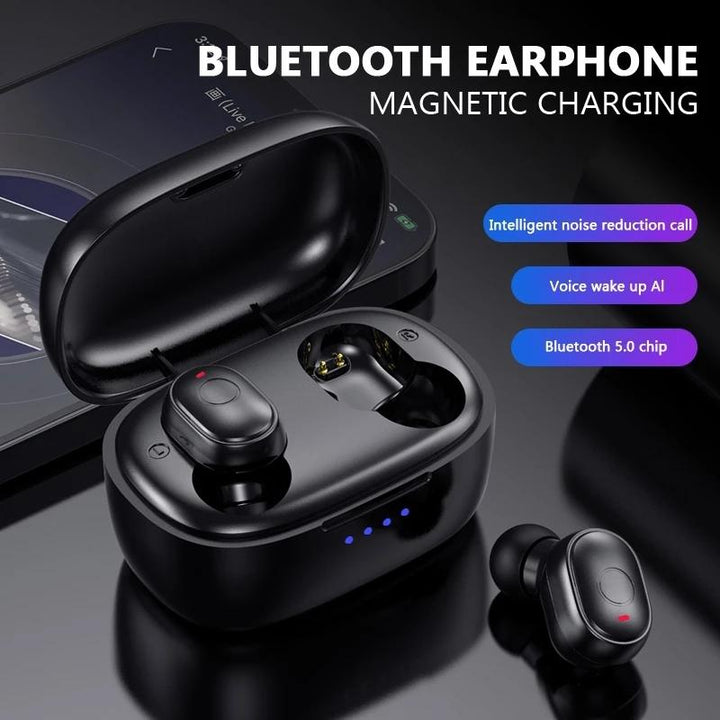 Waterproof Mini Touch-Control Bluetooth Earphones With Noise Cancelling