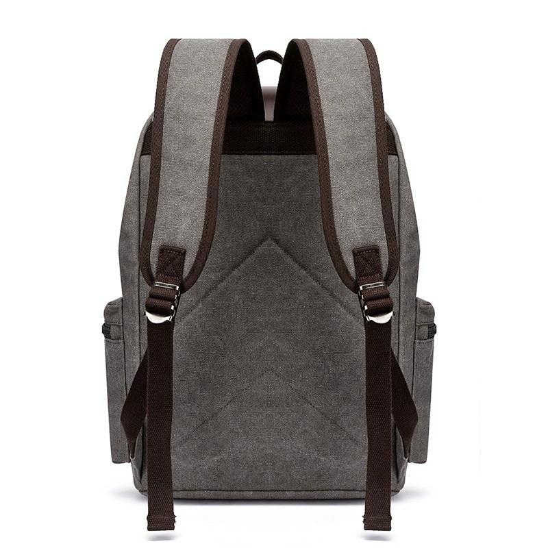 Student Canvas Backpack - Compact And Stylish