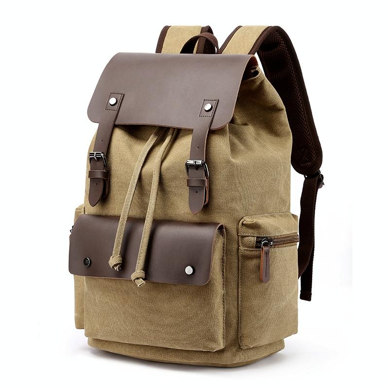 Student Canvas Backpack - Compact And Stylish