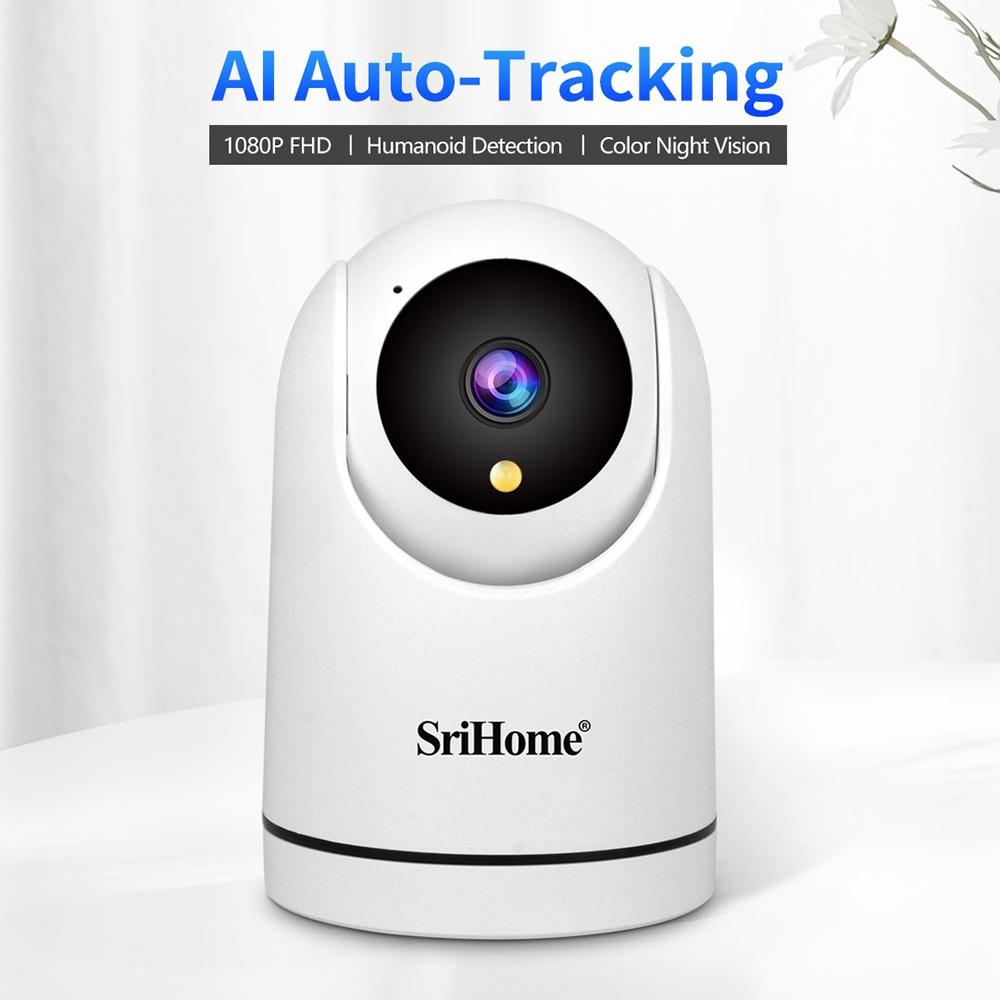 1080P Hd Ai Wifi Pan-Tilt Camera - 2.0Mp