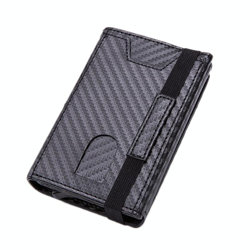 Rfid-Blocking Aluminum Card Holder - Secure & Compact