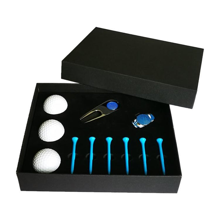 Complete Golf Gift Set 11-In-1 Tees Divot Tool And 3 Balls