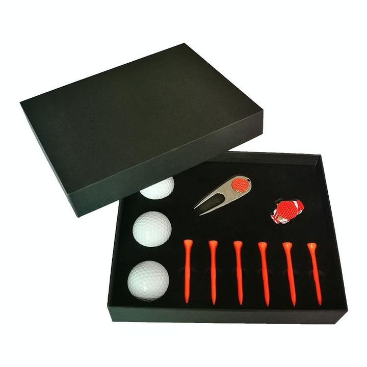 Complete Golf Gift Set 11-In-1 Tees Divot Tool And 3 Balls