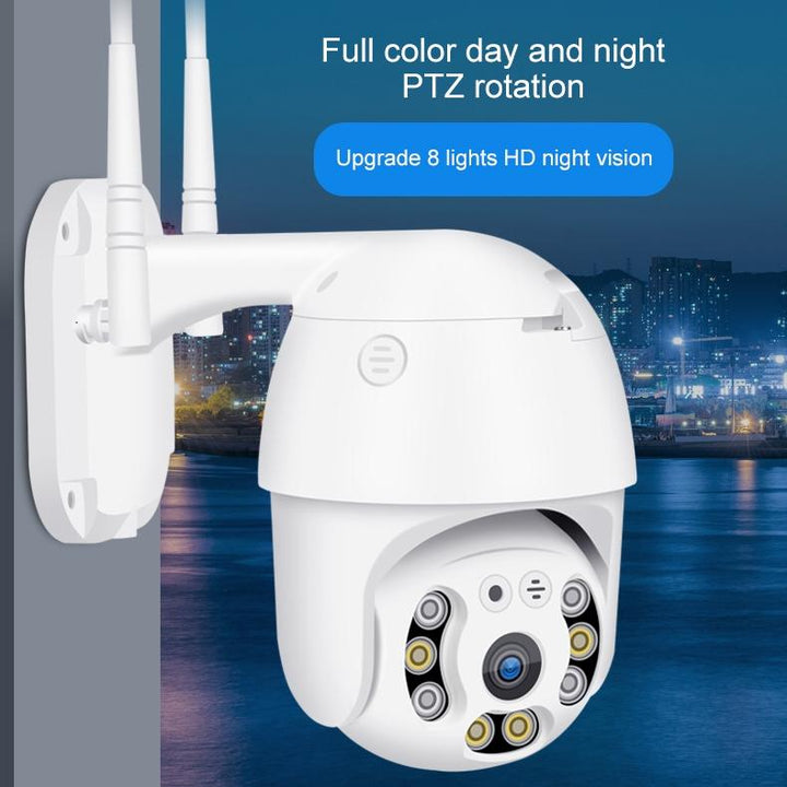 1080P Wifi Ip Camera With Night Vision Motion Detection Two-Way Audio & Tf Card Support