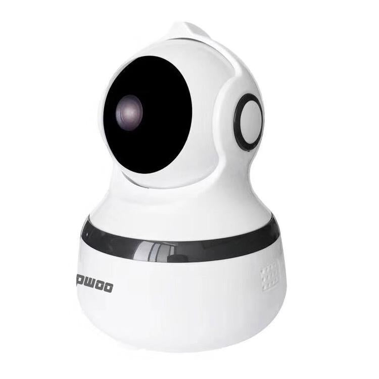 1080P Hd Wifi Ip Camera With Motion Detection And Night Vision - White