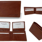 Futura RFID Leather Fold Over Genuine Leather Wallet - Tan