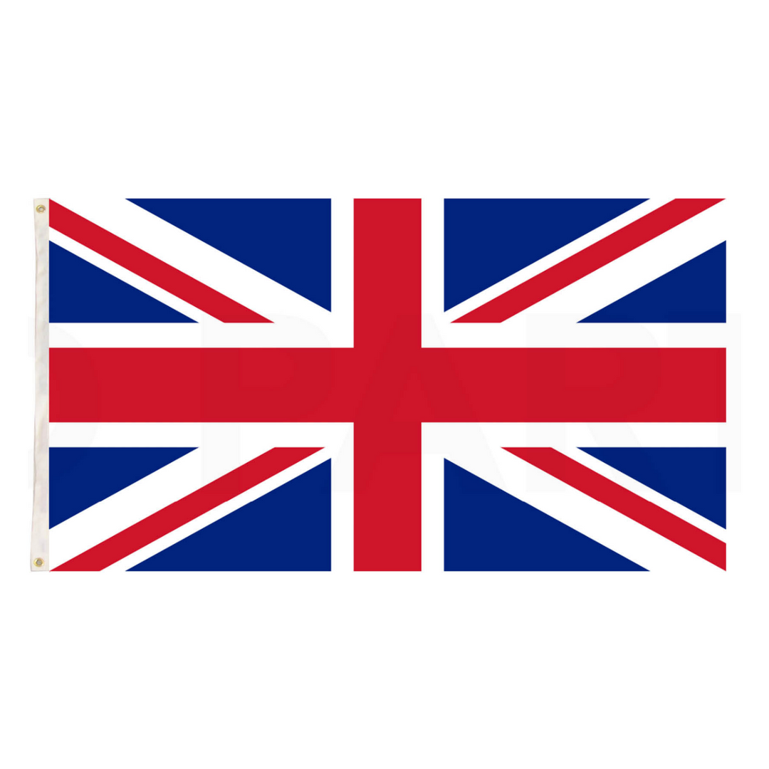 United Kingdom Country Flag Union Jack Great Britain UK Heavy Duty - 150cm x 90cm