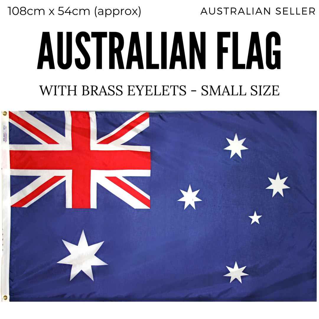 AUSTRALIA FLAG Aussie Australian Day Souvenir National 108cm x 54cm - Small